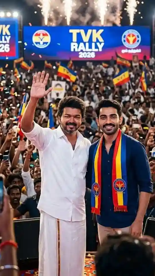 Politician prompt TVK Vijay - Gemini AI Photo Prompt
